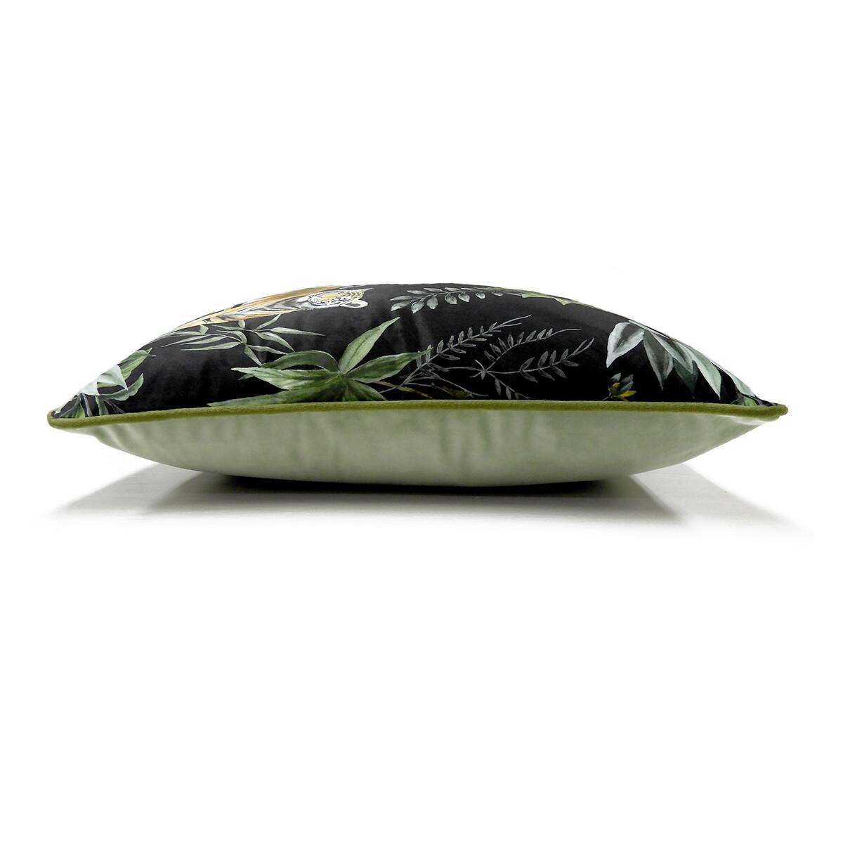 Jungle Tiger Velvet Filled Cushion 43x43cm – image 3