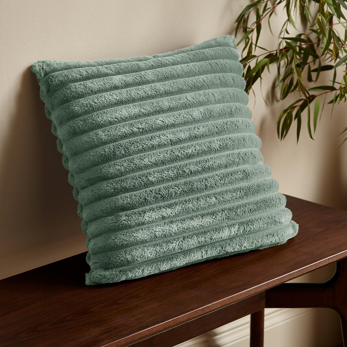Cosy Ribbed Filled Cushion – image 1