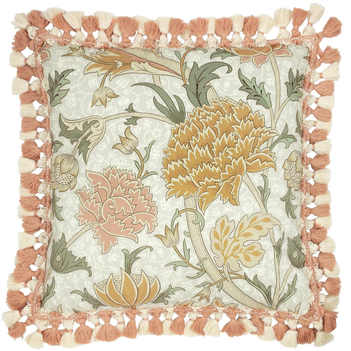 Cray Tasselled Velvet Cushion – image 2