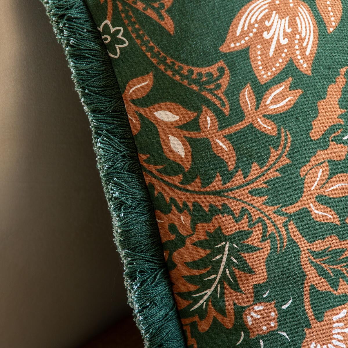 Botanical Print Cotton Filled Cushion – image 5