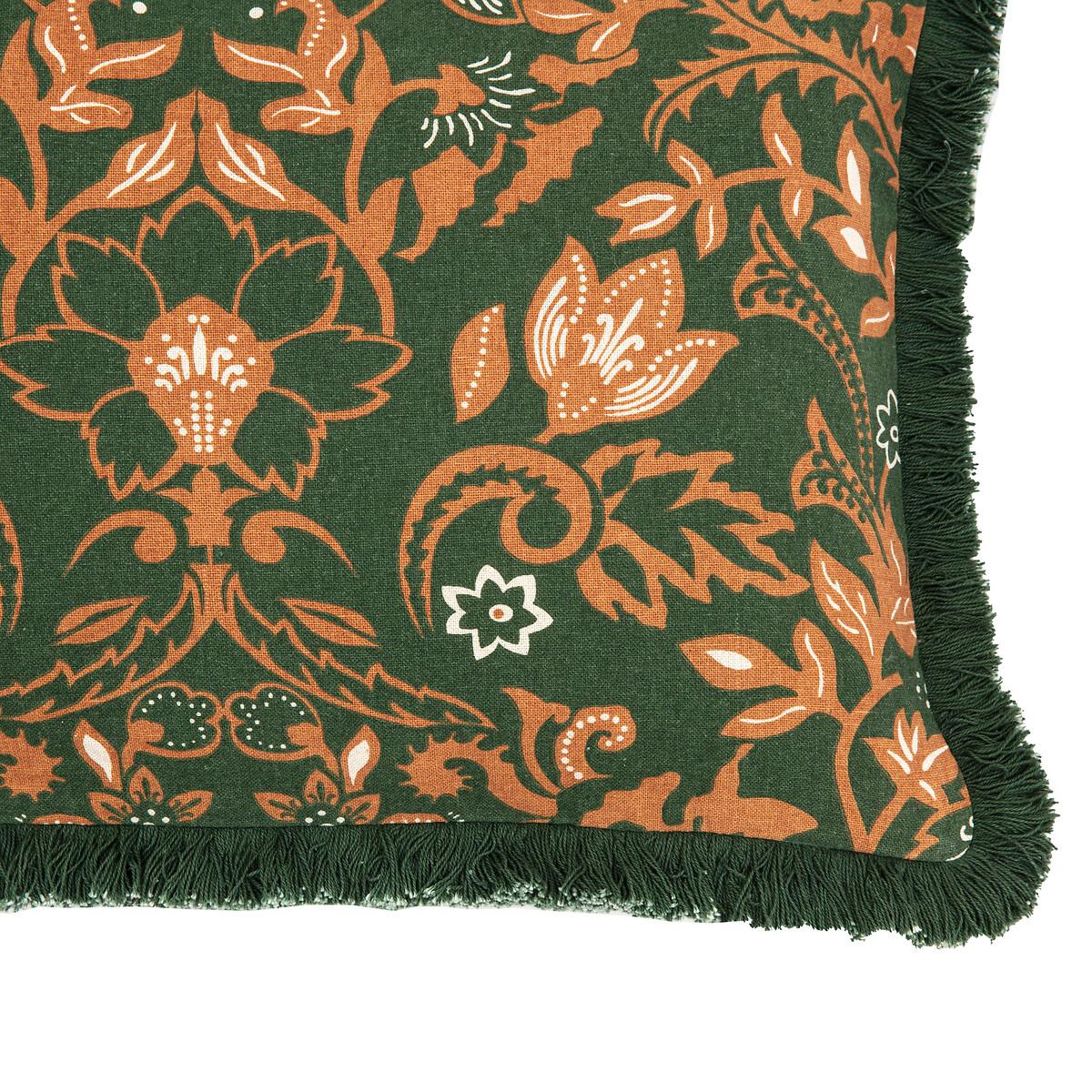 Botanical Print Cotton Filled Cushion – image 6