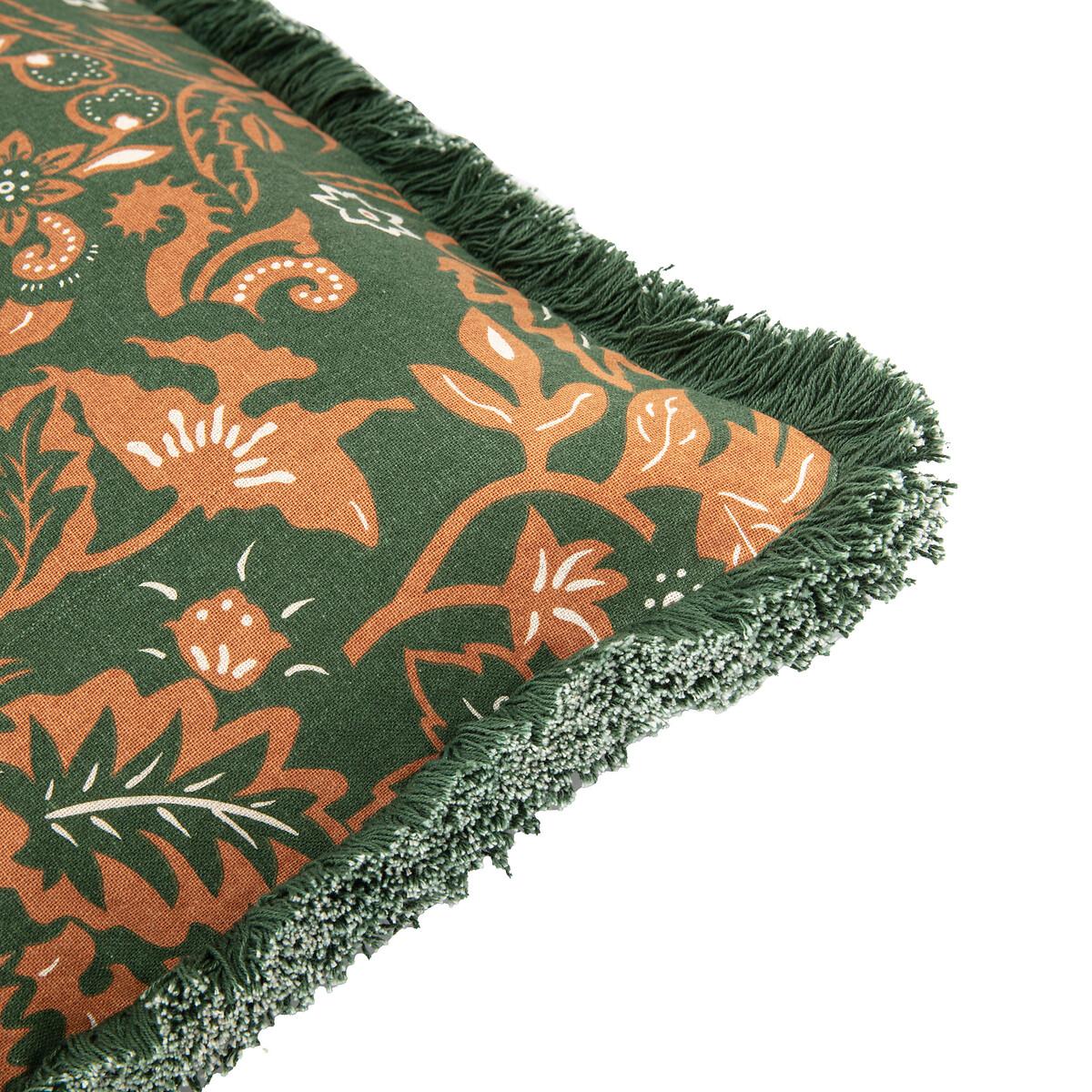 Botanical Print Cotton Filled Cushion – image 7