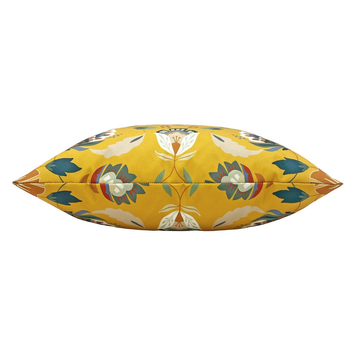 Folk Flora Outdoor Filled Cushion 43x43cm – image 2