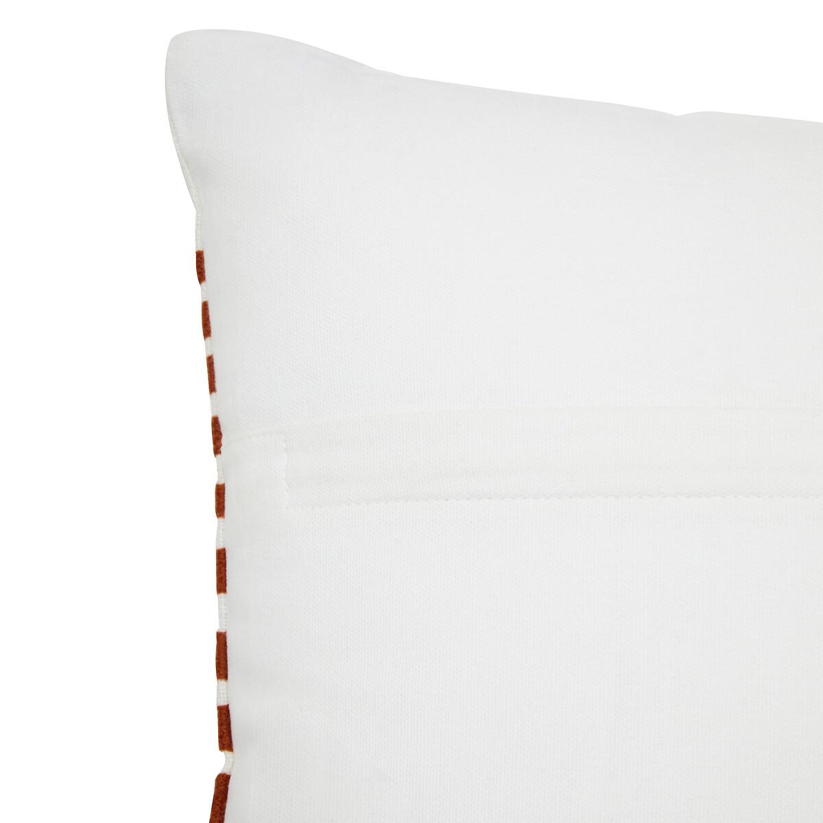 Bosie Ozella Rust And White Cushion – image 7