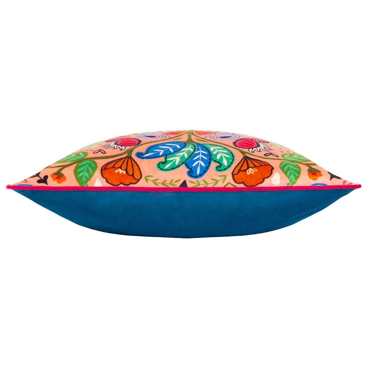 Paisley Blooms Piped Filled Cushion – image 3