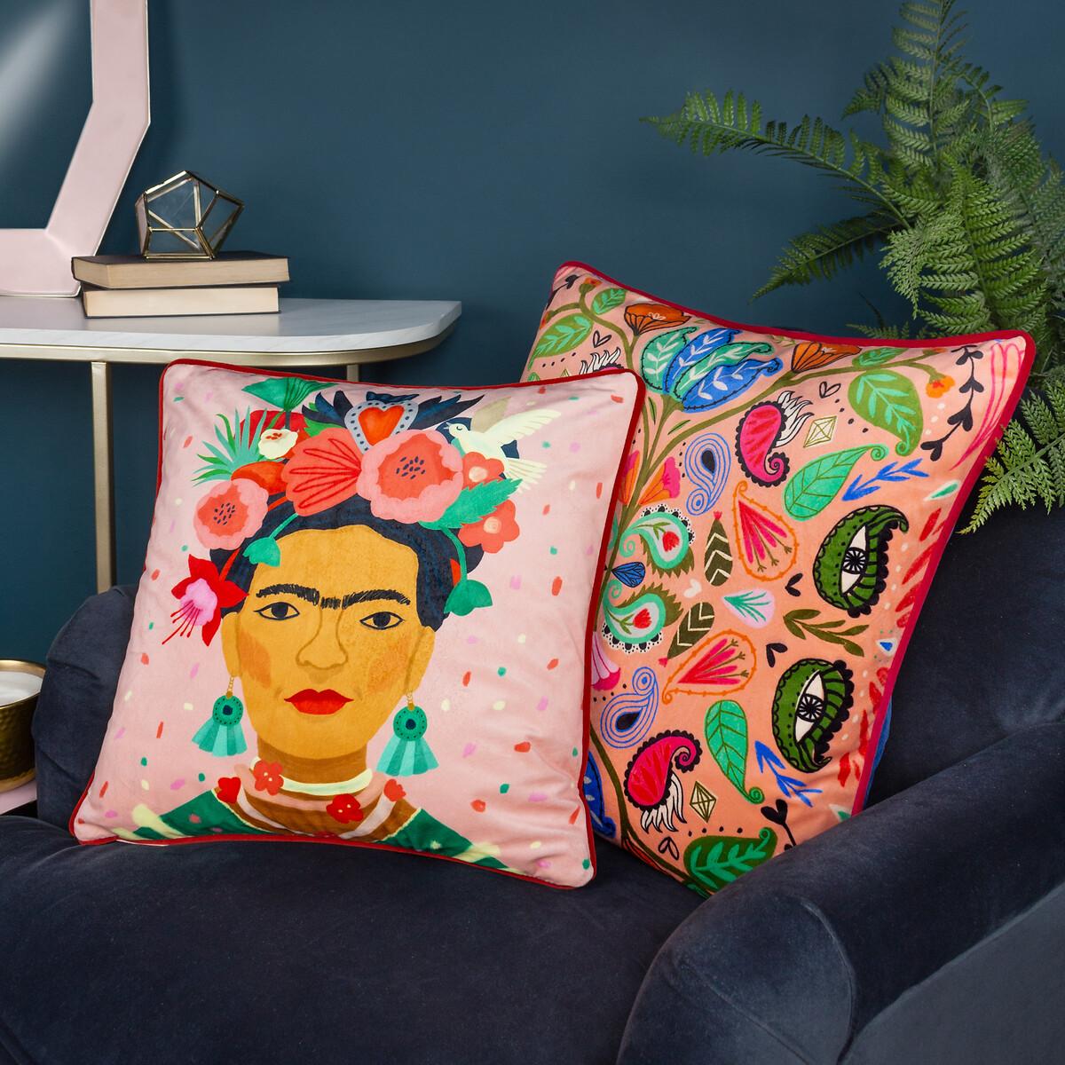 Paisley Blooms Piped Filled Cushion – image 4