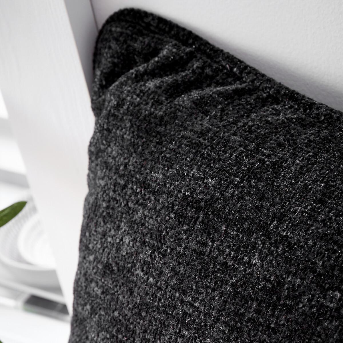 Wilson Plain Chenille Filled Cushion – image 2
