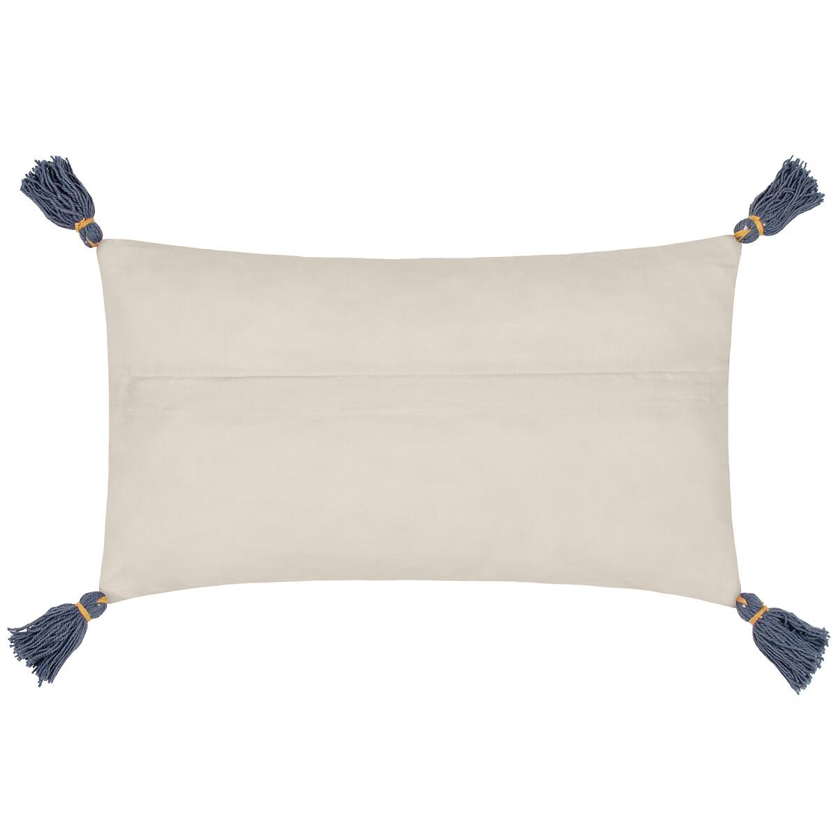Posies Floral Tasselled Cushion – image 4