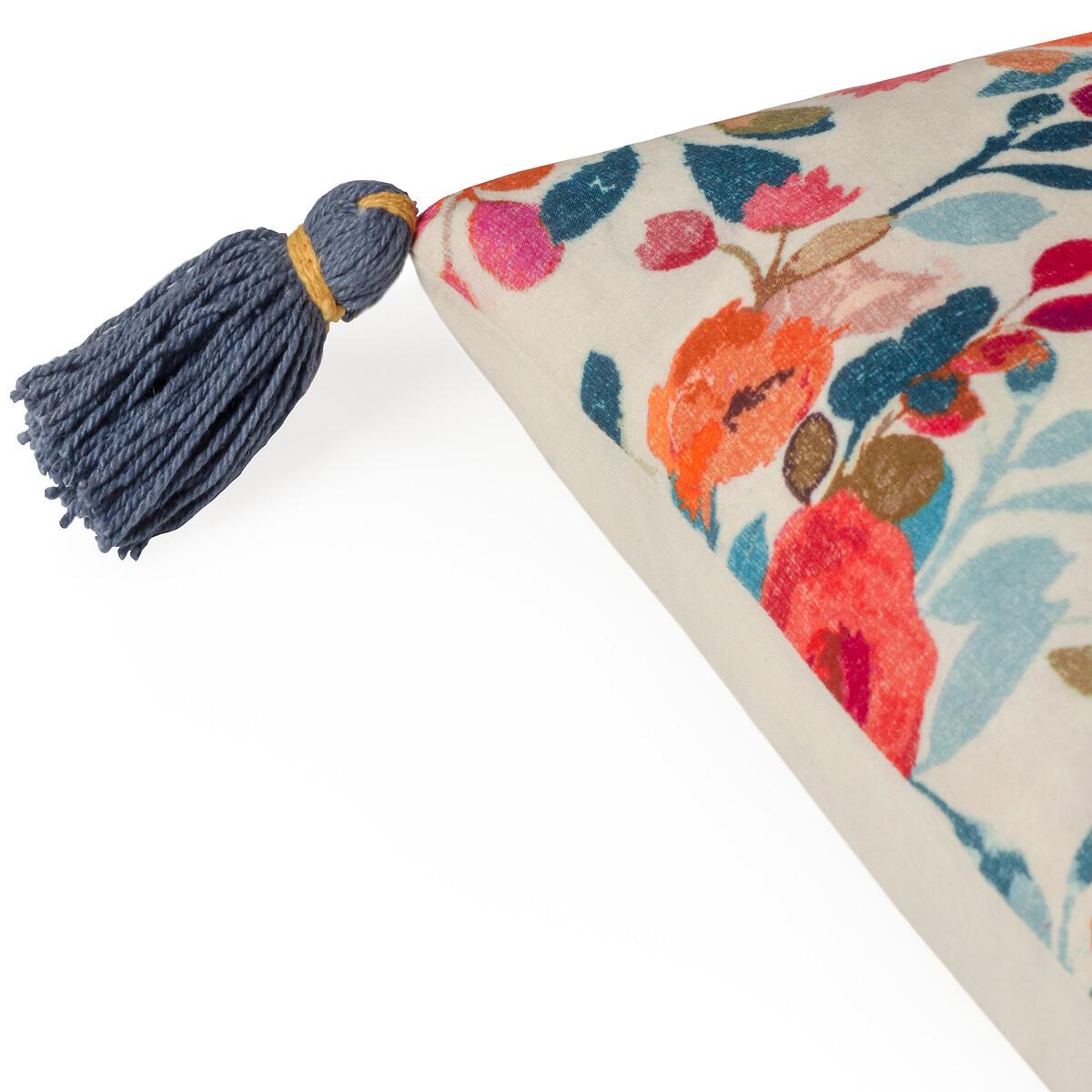 Posies Floral Tasselled Cushion – image 6