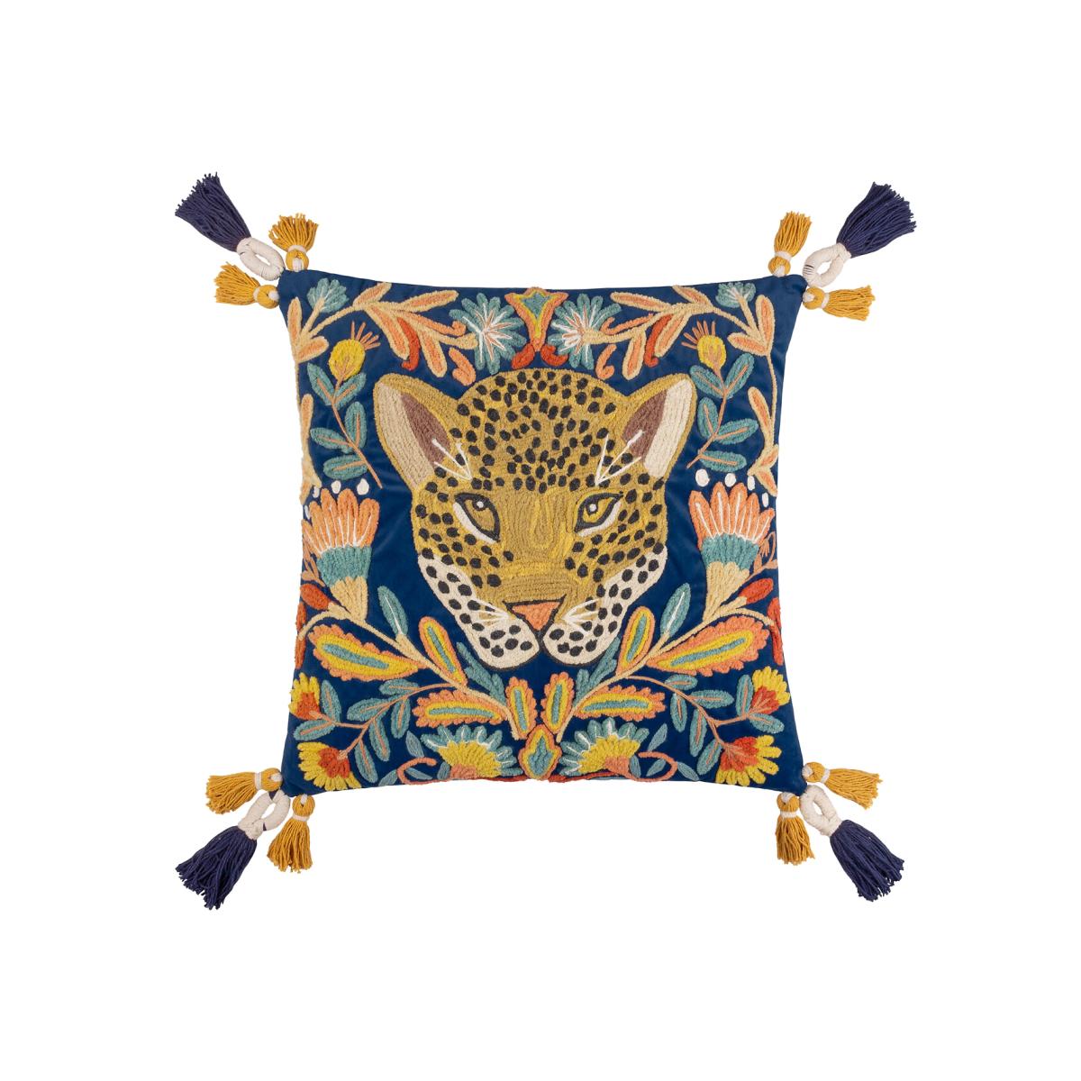 Regal Leopard Cushion – image 1
