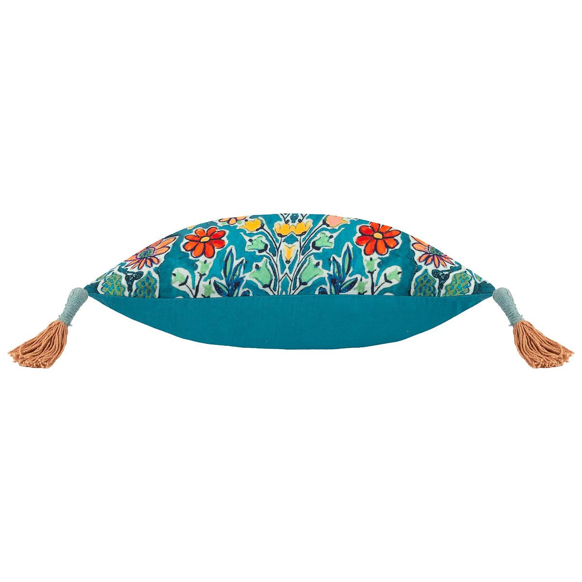 Adeline Floral Tasselled Cushion – image 5