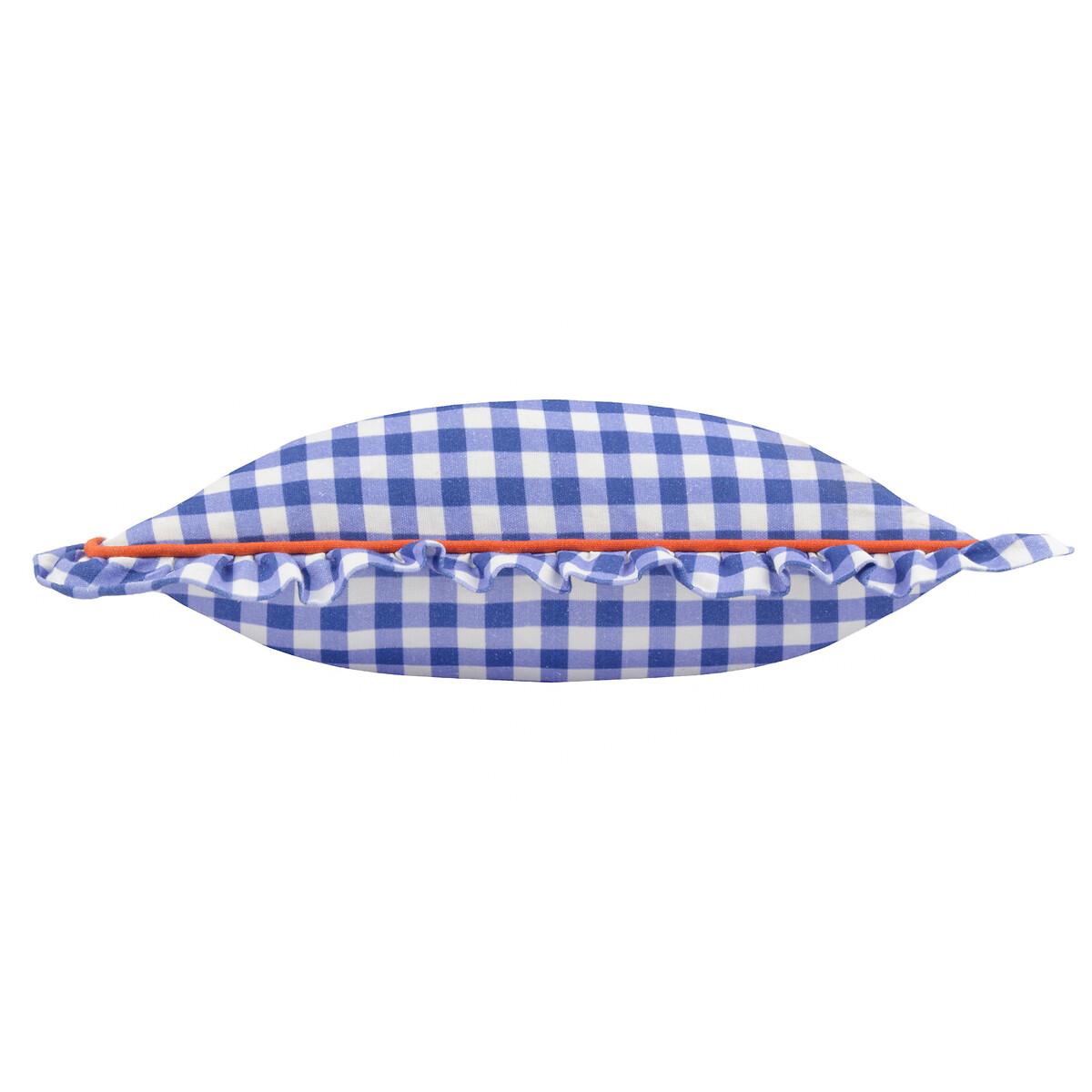 Maude Gingham Cotton Cushion – image 3