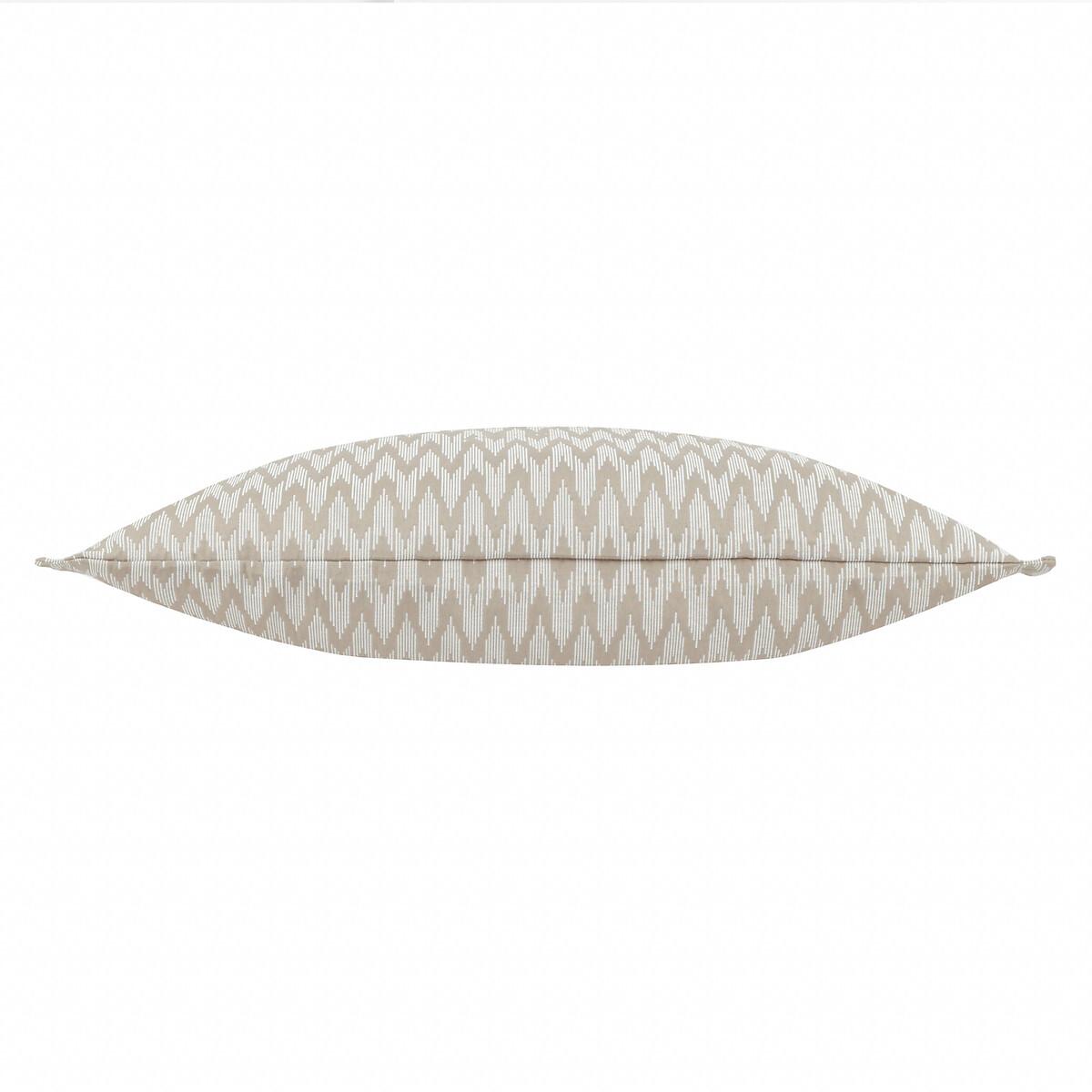 Hutton Woven Jacquard Piped Feather Filled Cushion – image 3