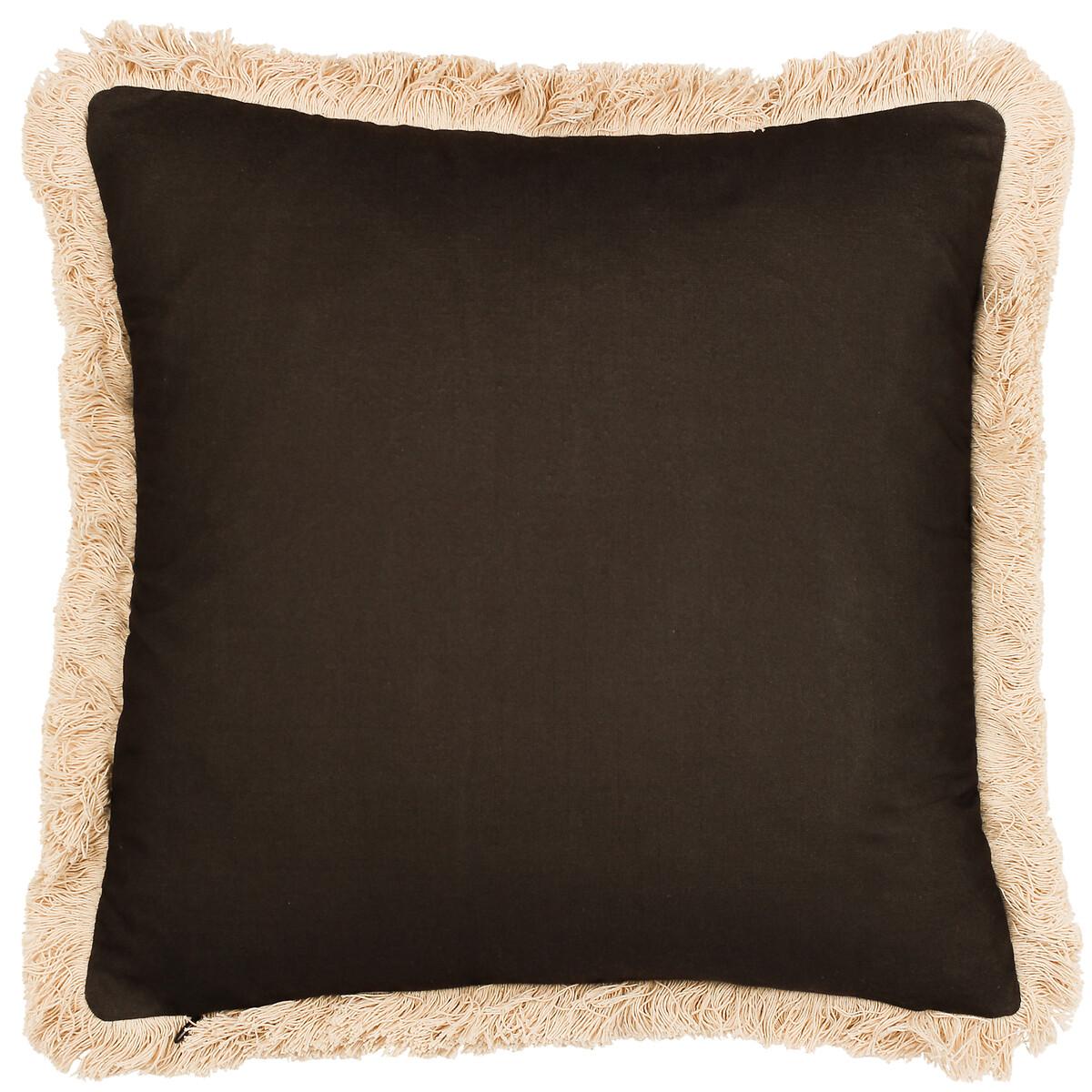 Colonial Palm Fringed Cushion – image 3