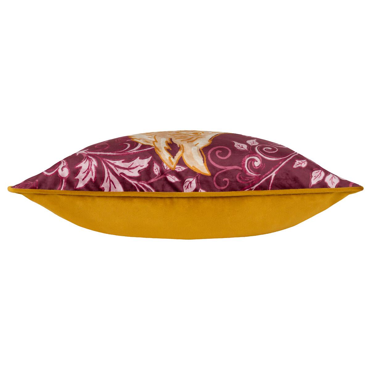 Harewood Fox Velvet Piped Cushion – image 4
