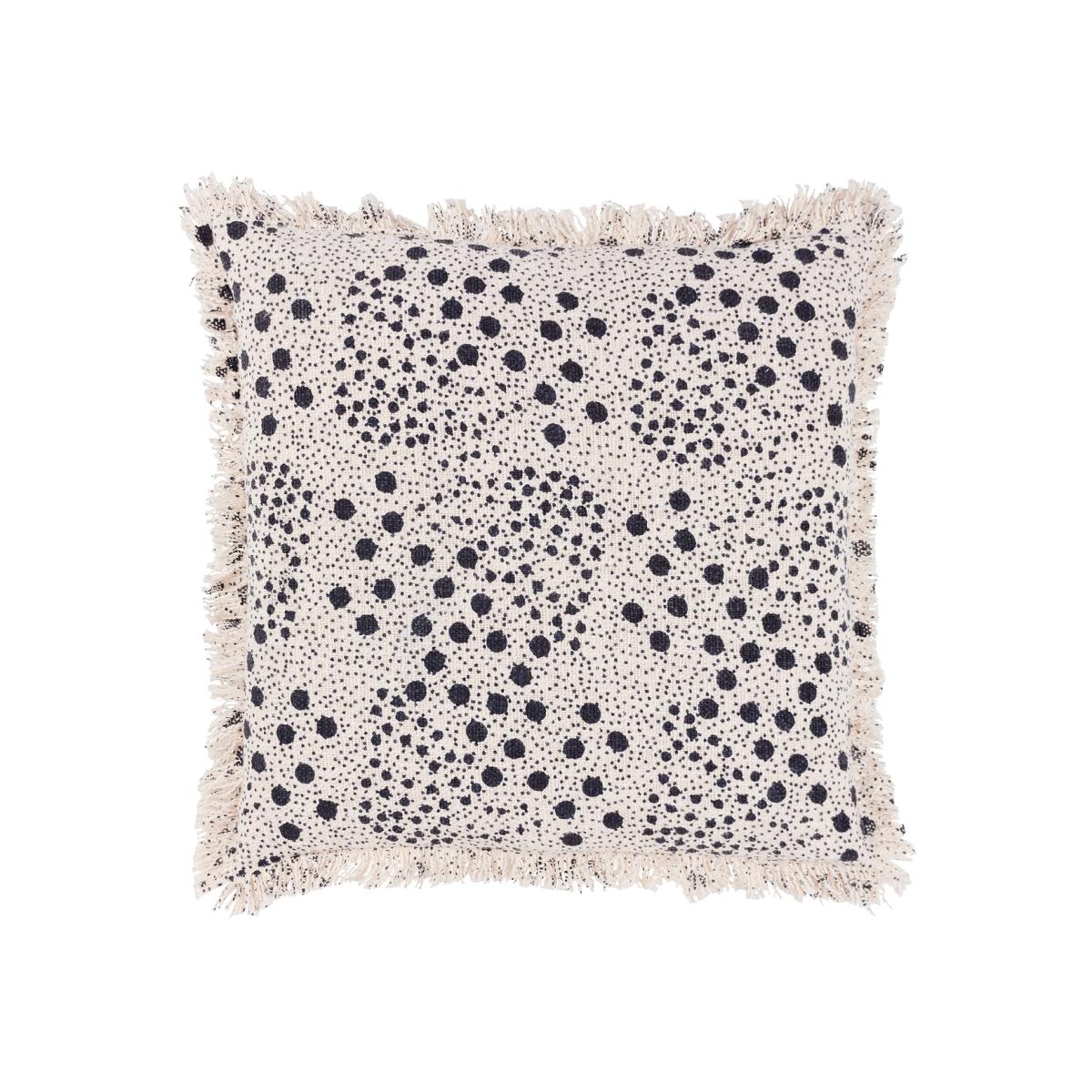 Hara Woven Fringed Filled Cushion 50x50cm – image 1