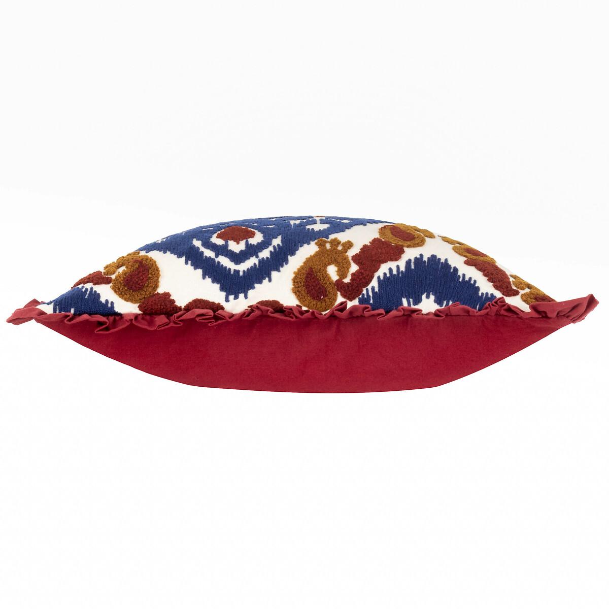 Henderson Embroidered Cotton Filled Cushion – image 3