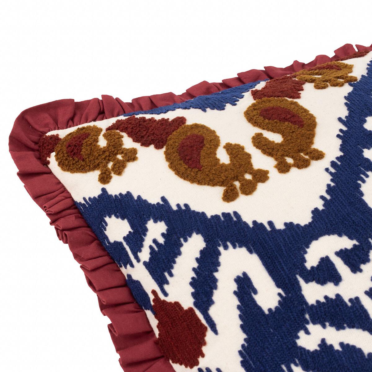 Henderson Embroidered Cotton Filled Cushion – image 4