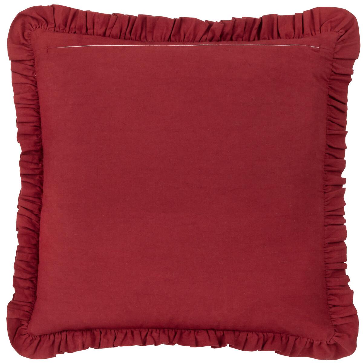 Henderson Embroidered Cotton Filled Cushion – image 6