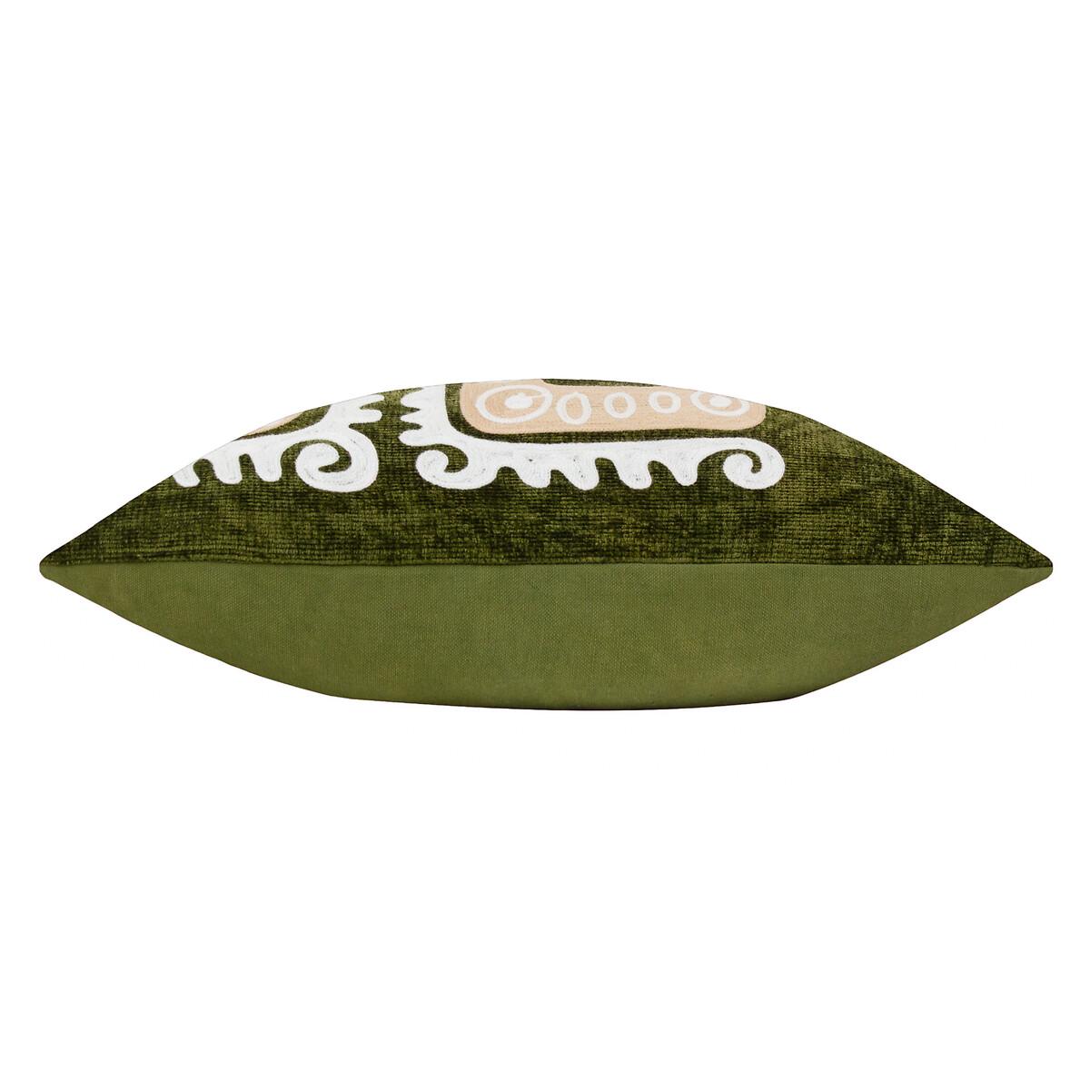 Dynasty Dragon Woven Chenille Filled Cushion – image 3