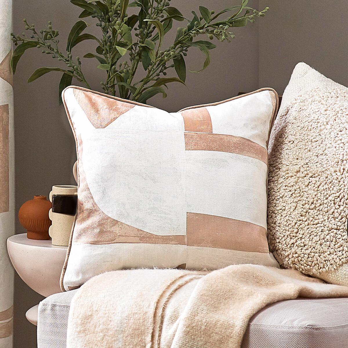 Carro Abstract Piped Cushion – image 1