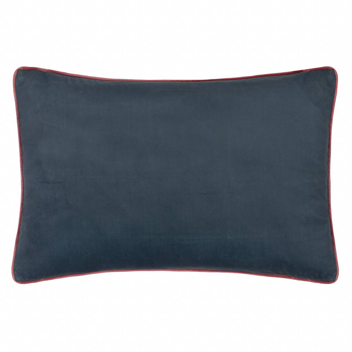 Seaweed Printed Velvet Cushion – image 3