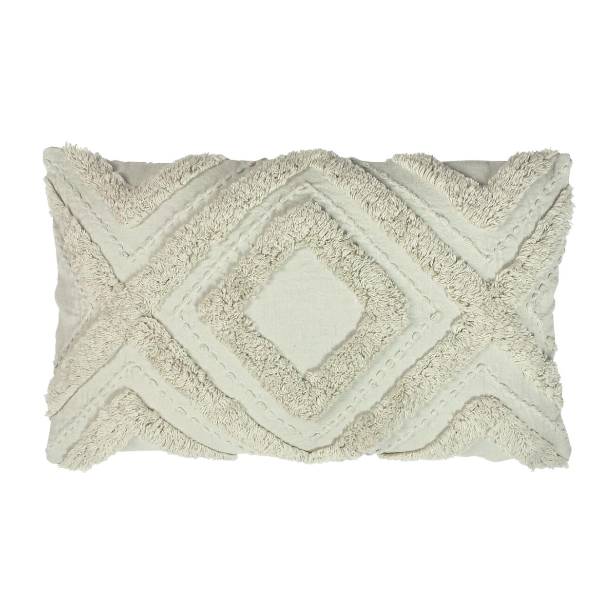 Orson Geometric Tufted Filled Cushion 30x50cm – image 1