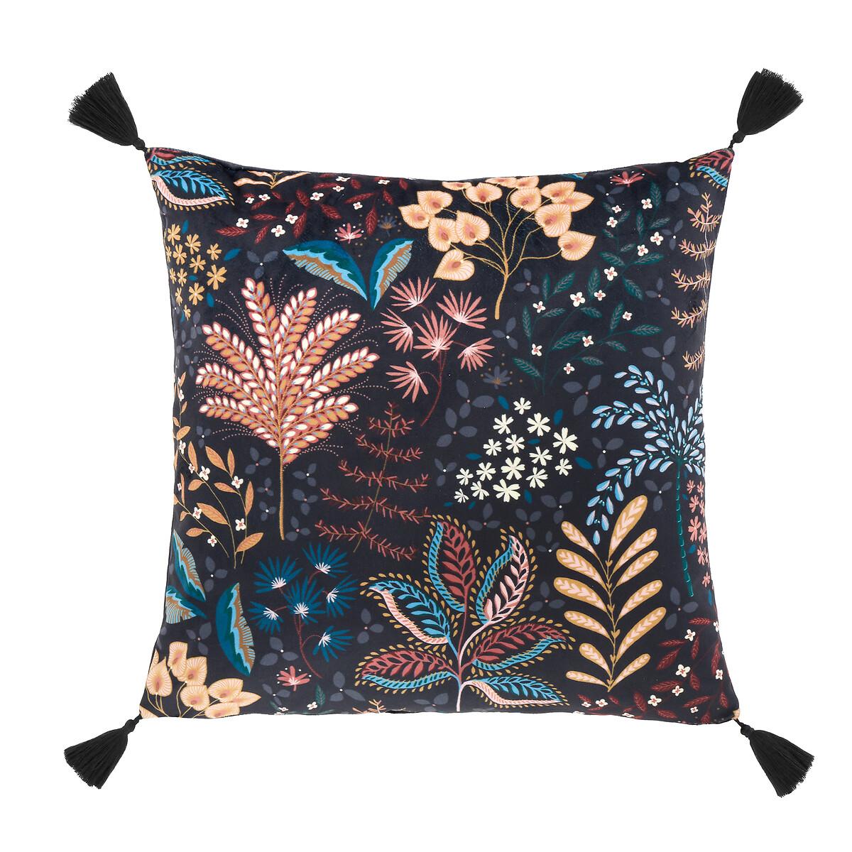 Exotic Leaves Filled Cushion – image 2