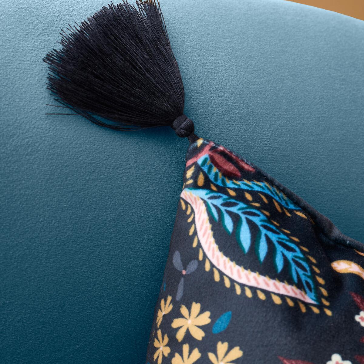 Exotic Leaves Filled Cushion – image 3