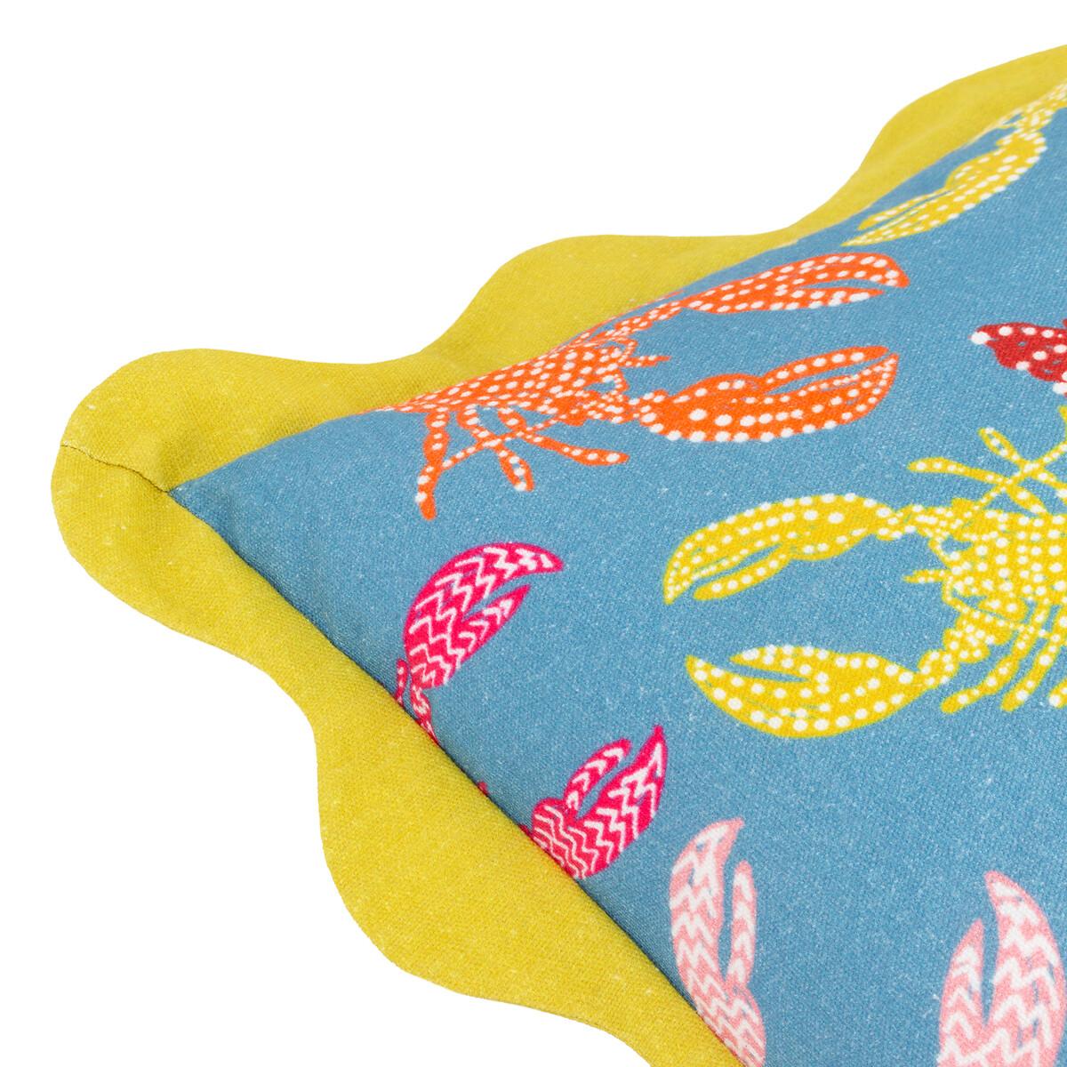 Crustaceans Animal Scalloped Cushion – image 4