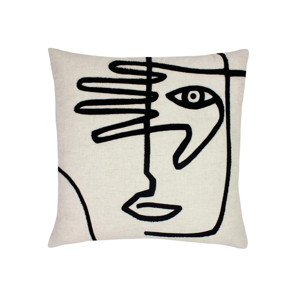 Mono Face Tufted Filled Cushion 50x50cm – image 1
