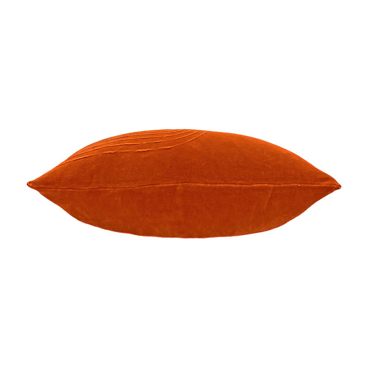 Mangata Pleated Velvet Rectangular Filled Cushion 30x60cm – image 3