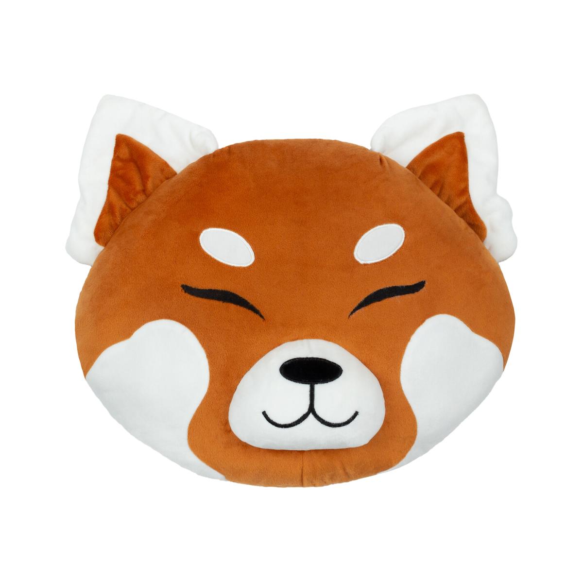 Red Panda Embroidered Filled Cushion – image 1