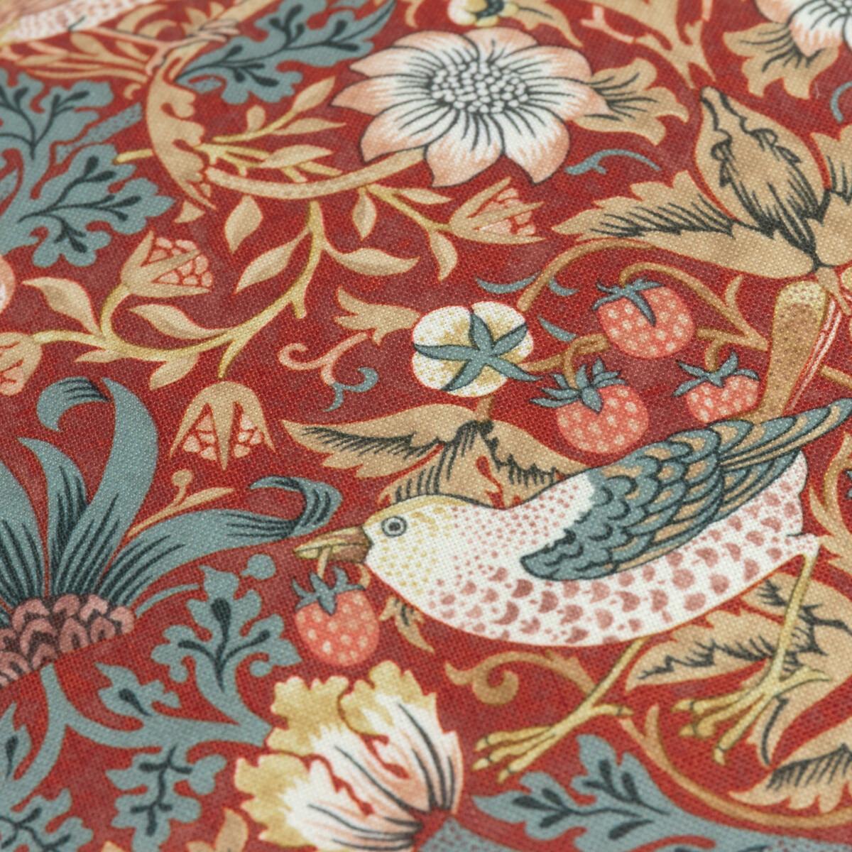 Strawberry Thief Piped Indoor/Outdoor Cushion – image 5