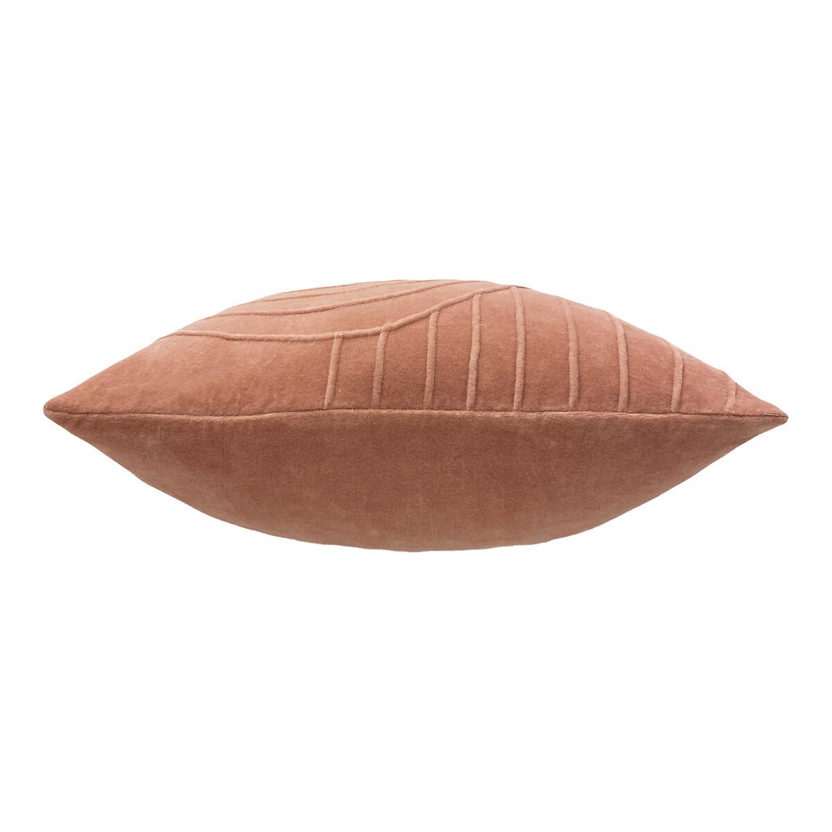 Mangata Pleated Velvet Filled Cushion 45x45cm – image 3