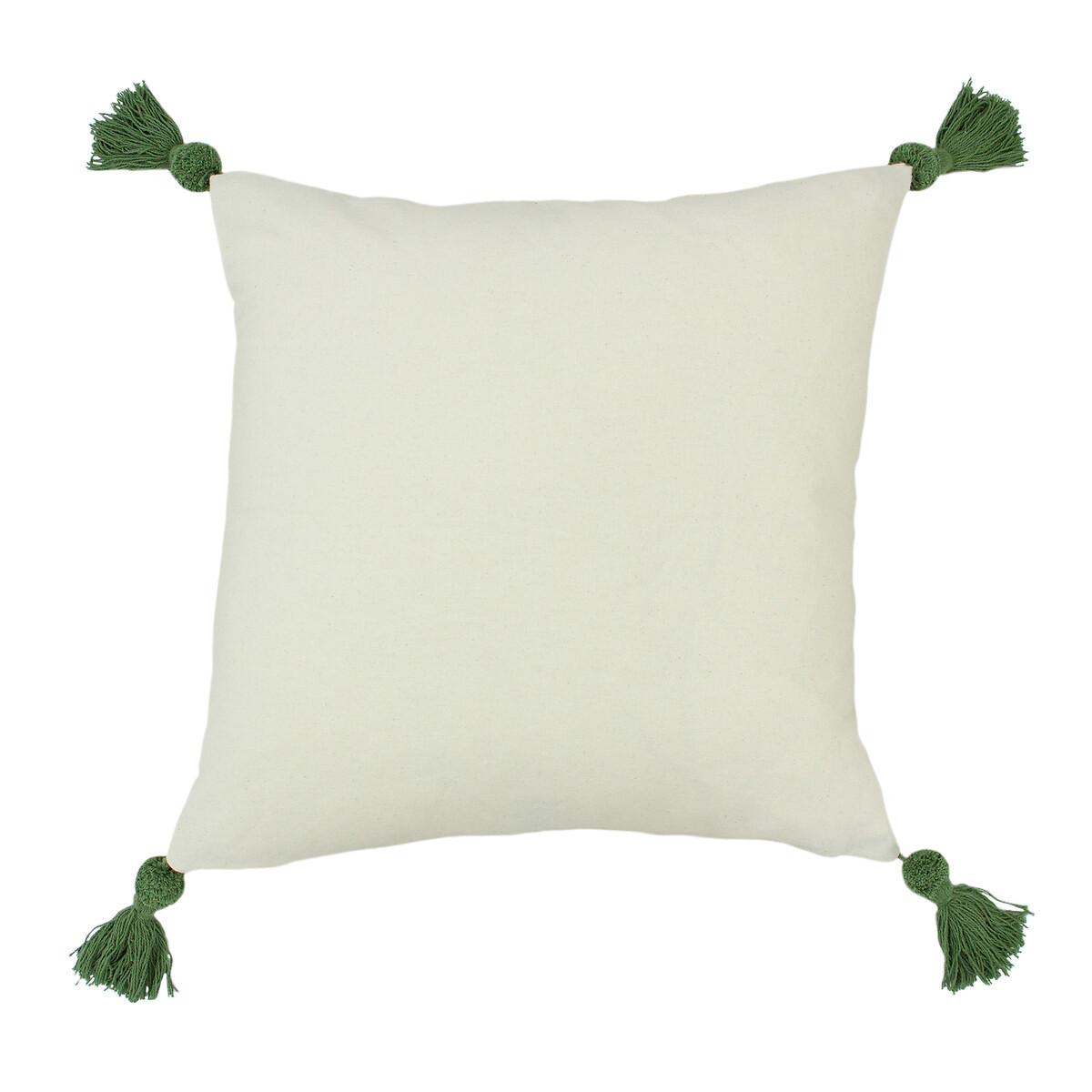 Ezra Woven Tassel Filled Cushion 50x50cm – image 2