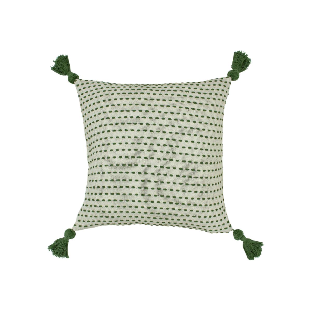Ezra Woven Tassel Filled Cushion 50x50cm – image 1