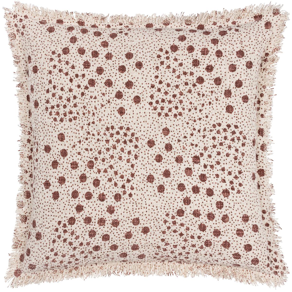 Hara Woven Fringed Cushion – image 3