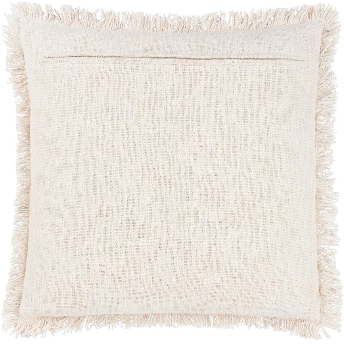 Hara Woven Fringed Cushion – image 4