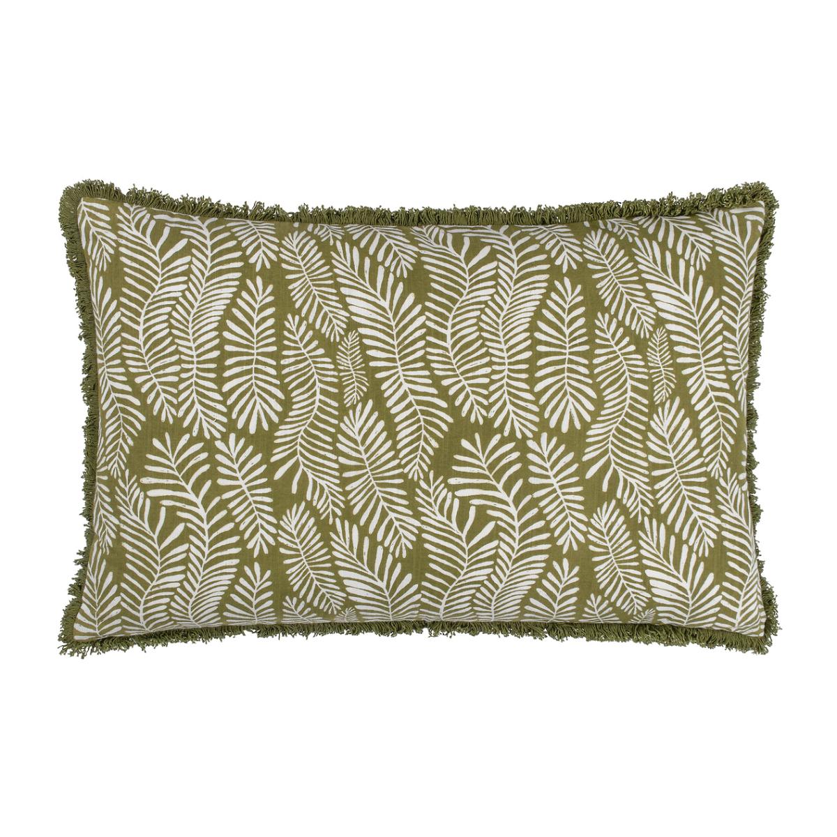Frond Abstract Cushion – image 1