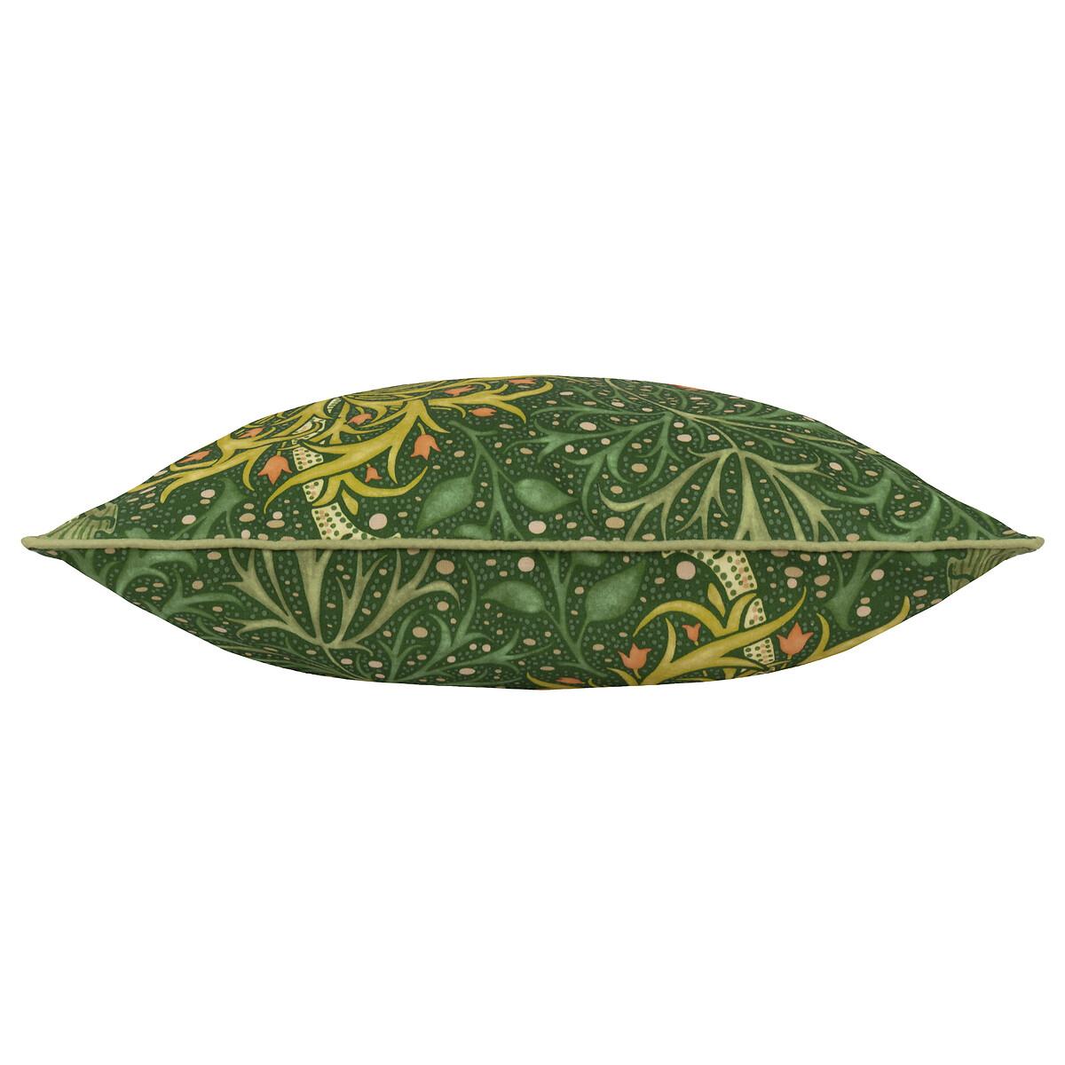 Seaweed Printed Piped Indoor/Outdoor Cushion – image 3