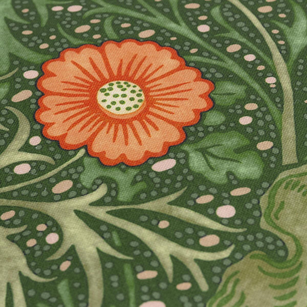 Seaweed Printed Piped Indoor/Outdoor Cushion – image 4