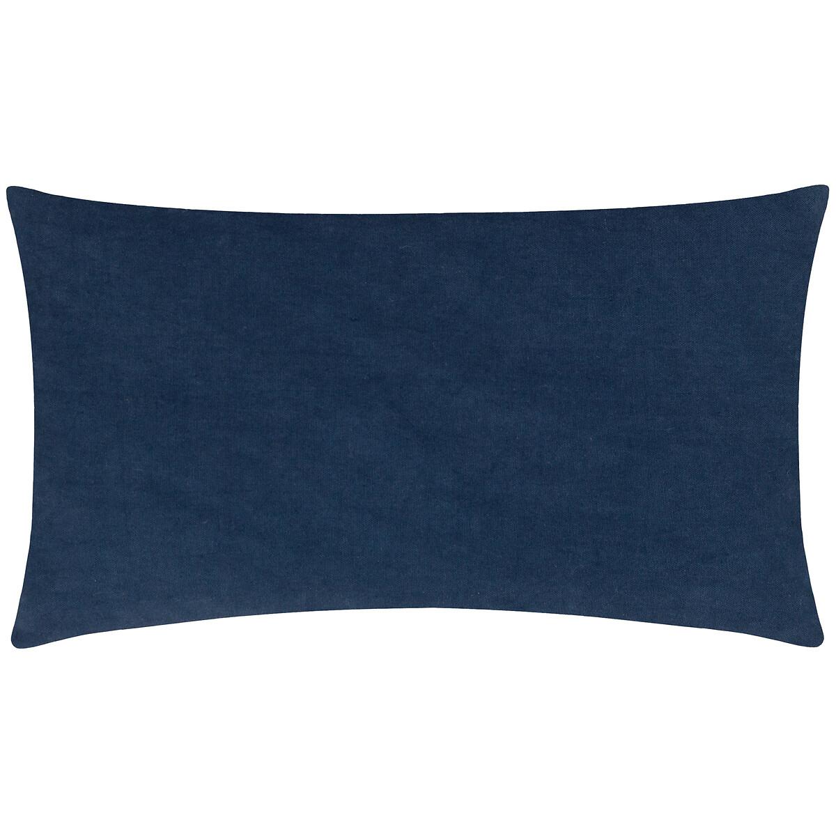 Mirrored Butterfly Embroidered Cotton Cushion – image 2