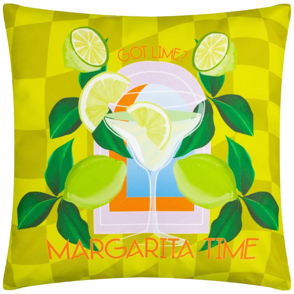 Margarita Abstract Outdoor Filled Cushion – image 2