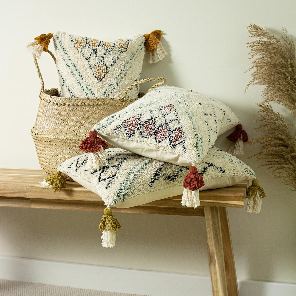 Atlas Cotton Tufted Filled Cushion 30x50cm – image 4