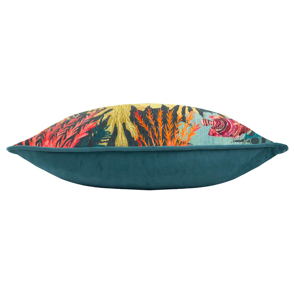 Abyss Coral Bay Chenille Cushion – image 3
