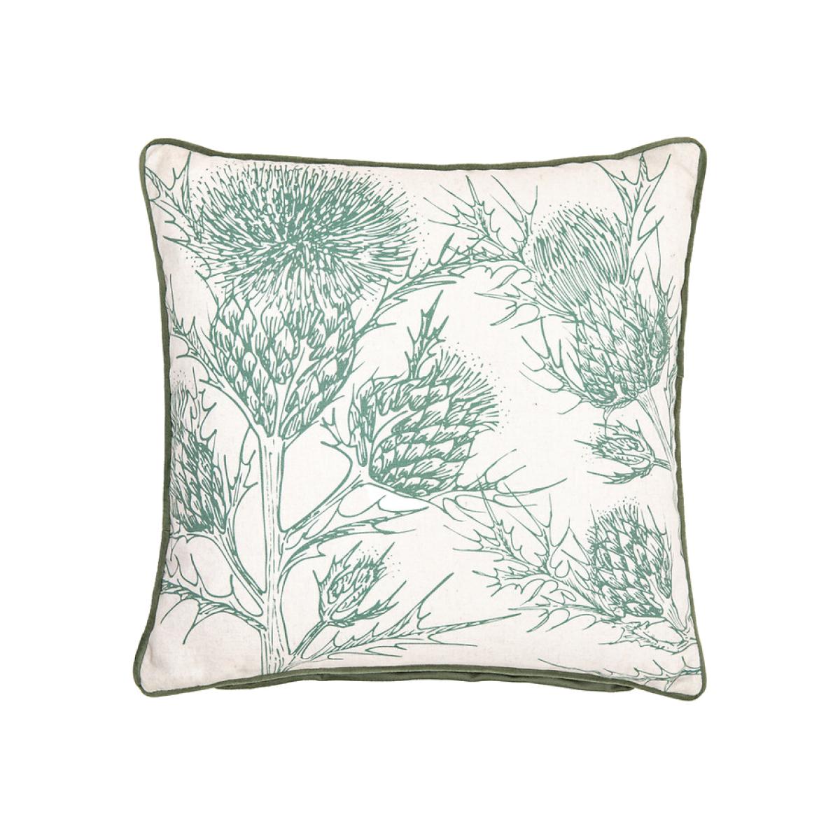Thistle Rustic Filled Cushion – image 1