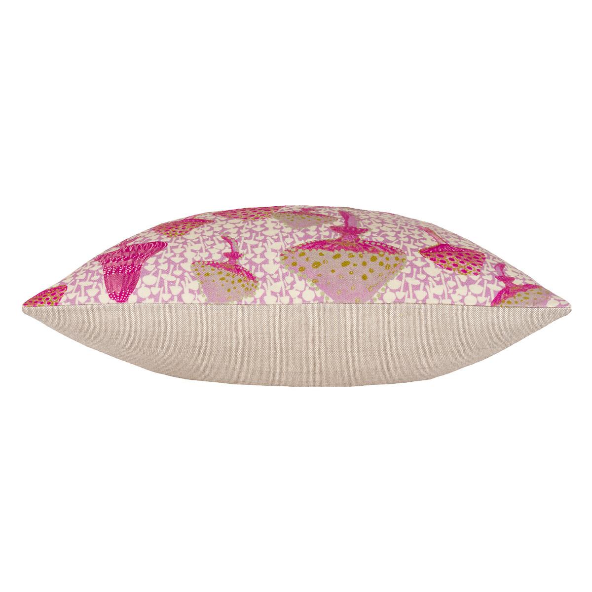 Mushroom Fields Abstract Cushion – image 3