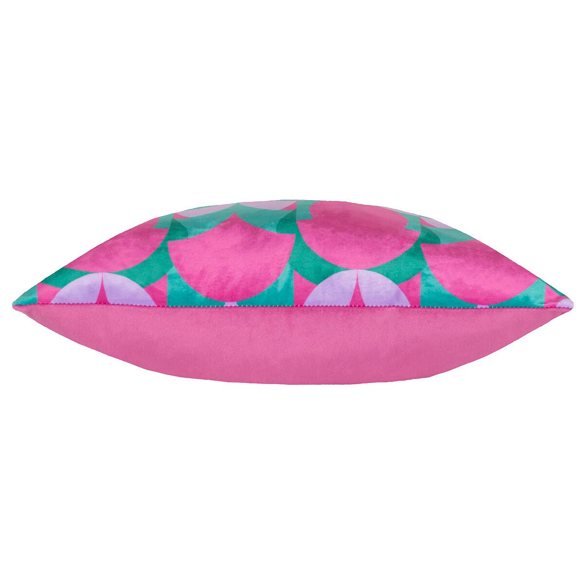Raeya Art Deco Velvet Filled Cushion 45x45cm – image 3