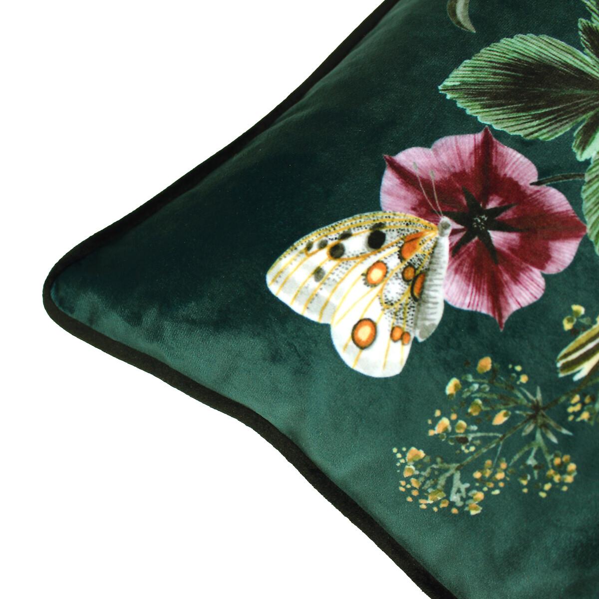 Midnight Garden Floral Rectangular Cushion – image 5